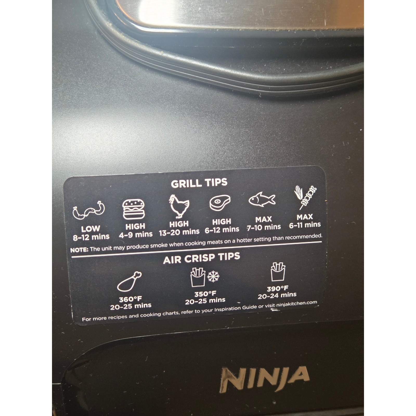Ninja Foodi 5-in-1 Indoor Grill AG301 & Foodi Smoothie Maker SS100 Bundle Black