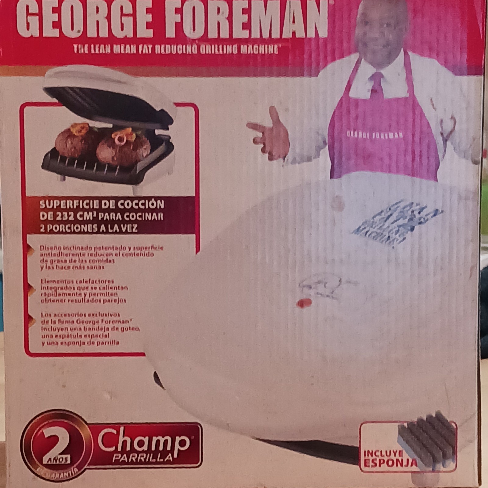 George Forman Individual Size Grill & Panini