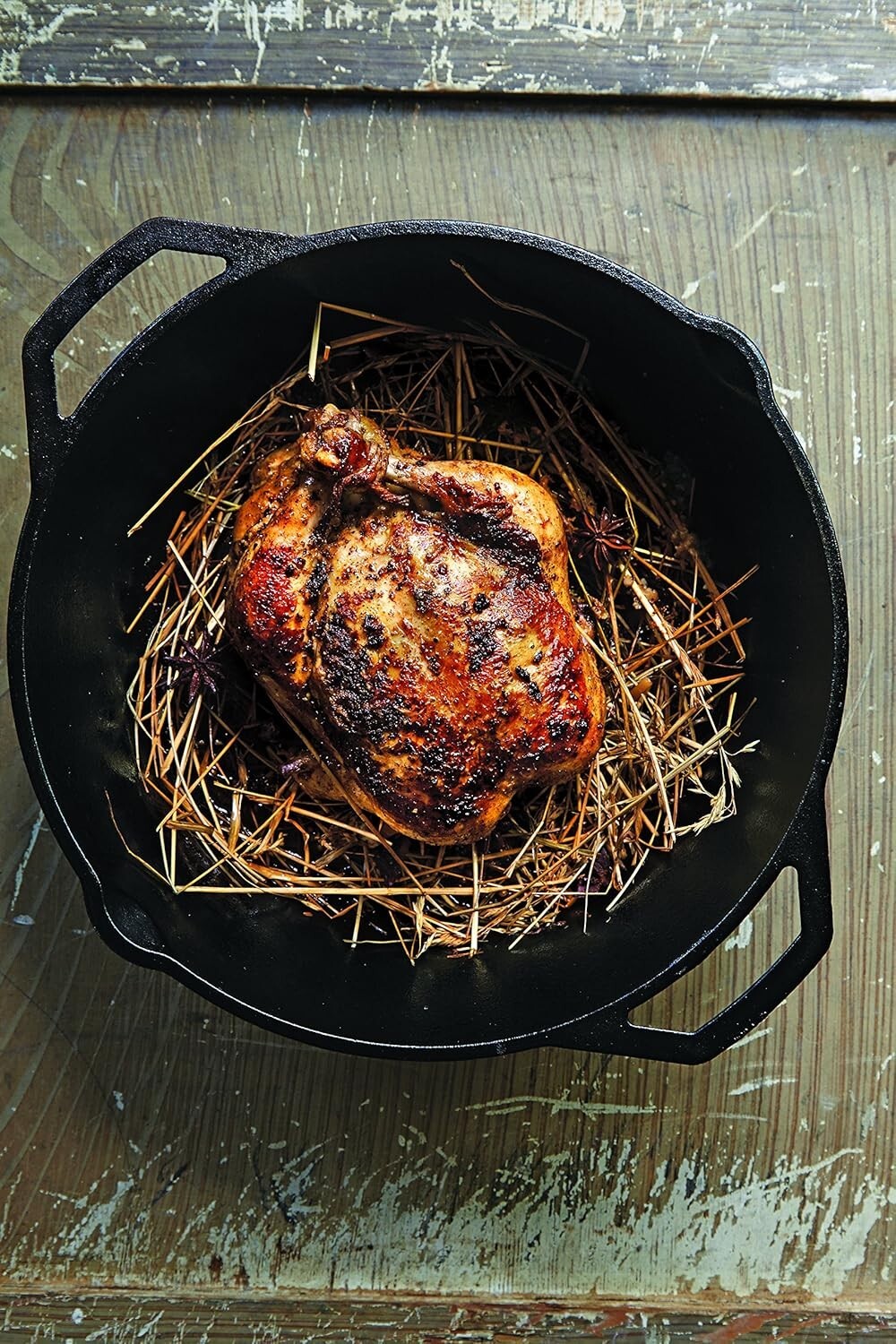 Lodge L17SK3 17″ Pre-Seasoned Cast Iron Skillet with Dual Handles