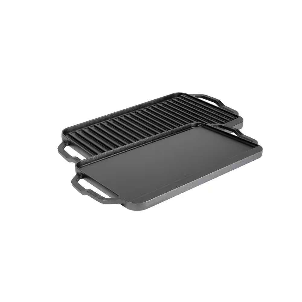 20″ X 10″ Chef Style Rectangular Reversible Grill/Griddle