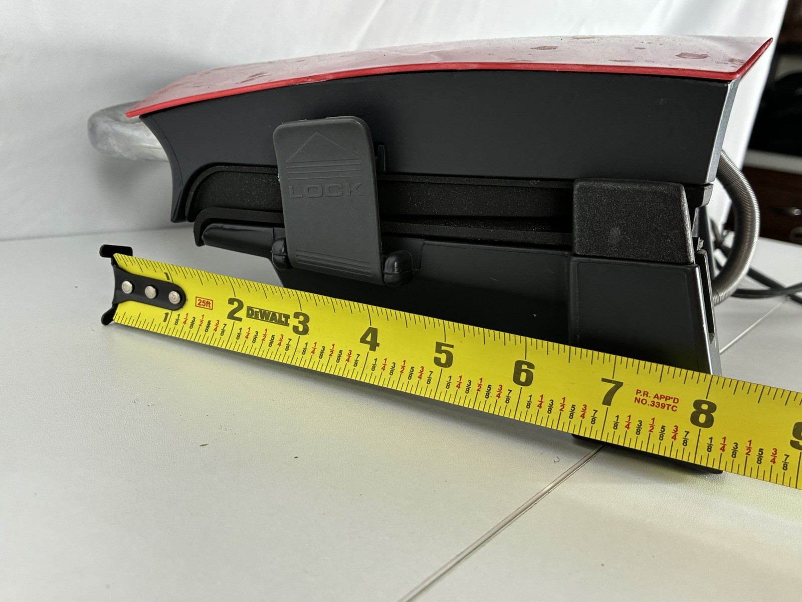 George Foreman G-Broil GR236CTR Contact Grill Red/Black 1200W 120V Portable
