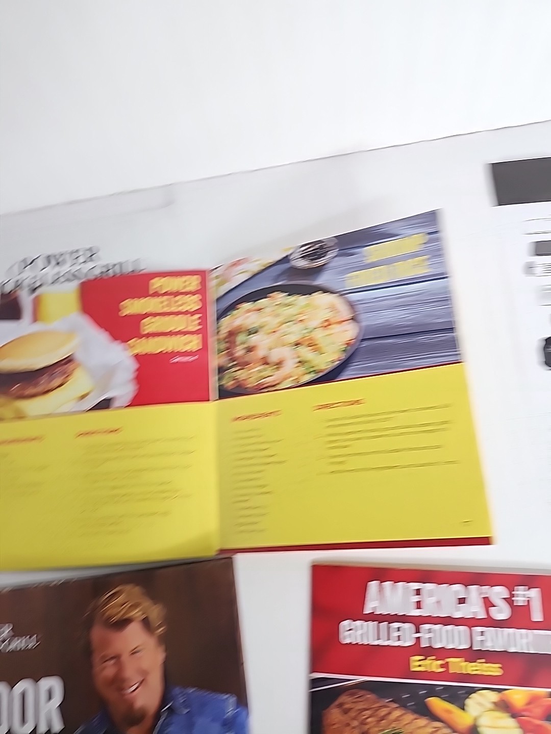 Power Smokeless Grill PG-1500 Owners Manual & Recipe Griddle Guide Favorite New