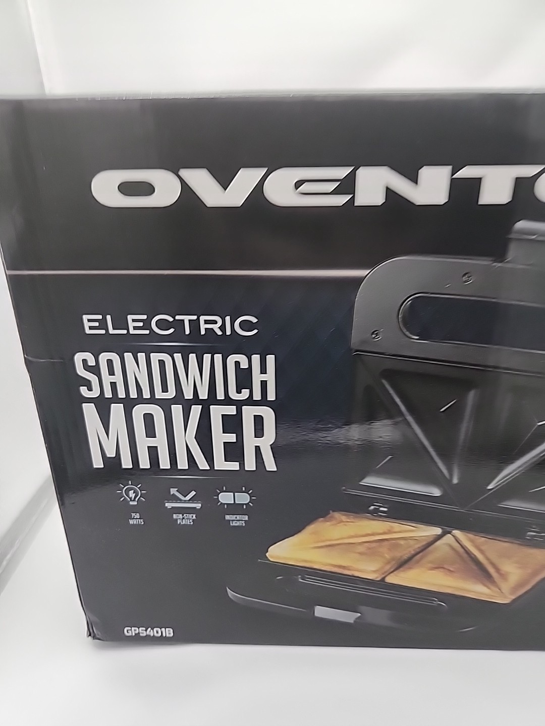 OVENTE GPS401B Sandwich Grill Maker – Black