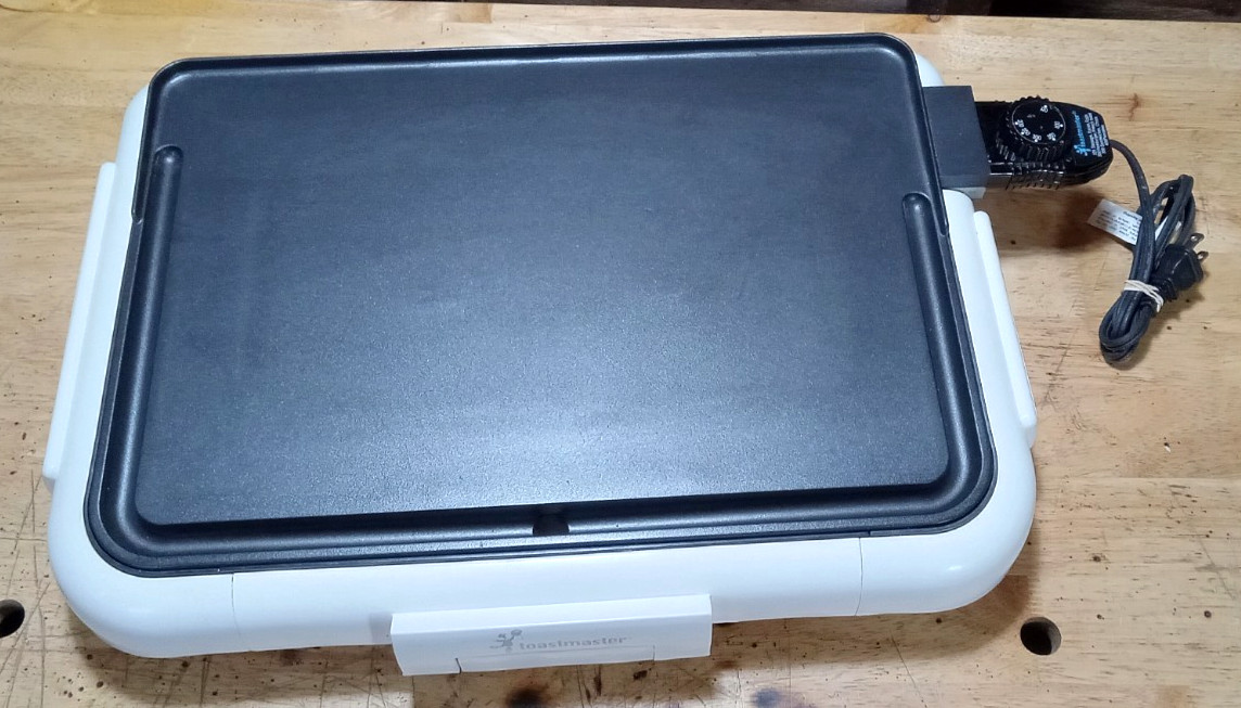 Toastmaster TG15WT K 10″ x 16″ White Burner Grate Electric Griddle