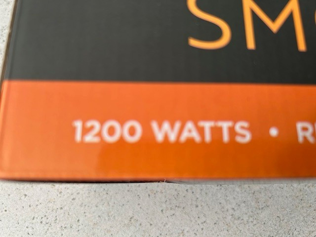 Top Chef Smokeless Indoor Electric Grill Non-Stick Temperature Control, New