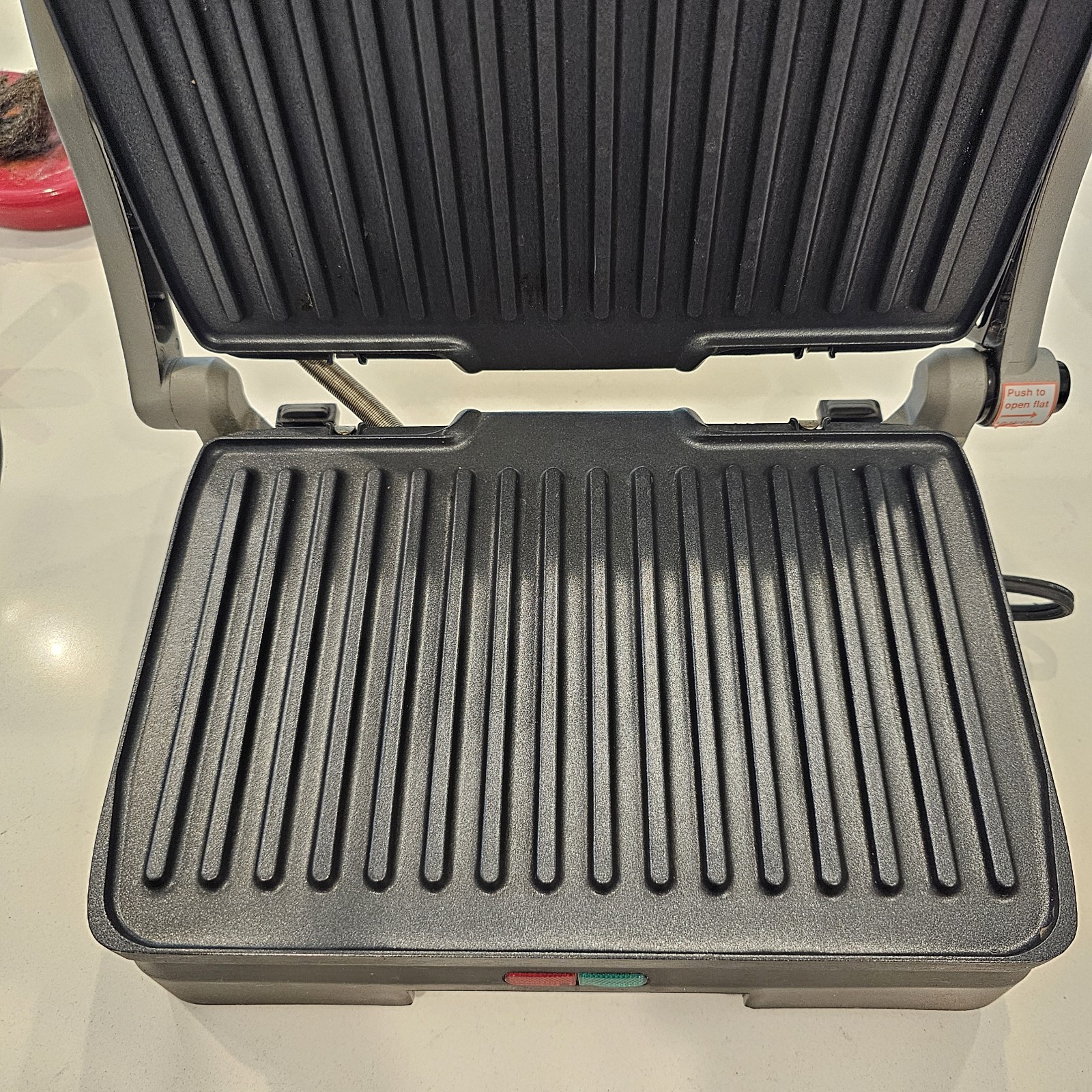 Cuisinart Stainless Panini Press Griddle Griddler Sandwich Press