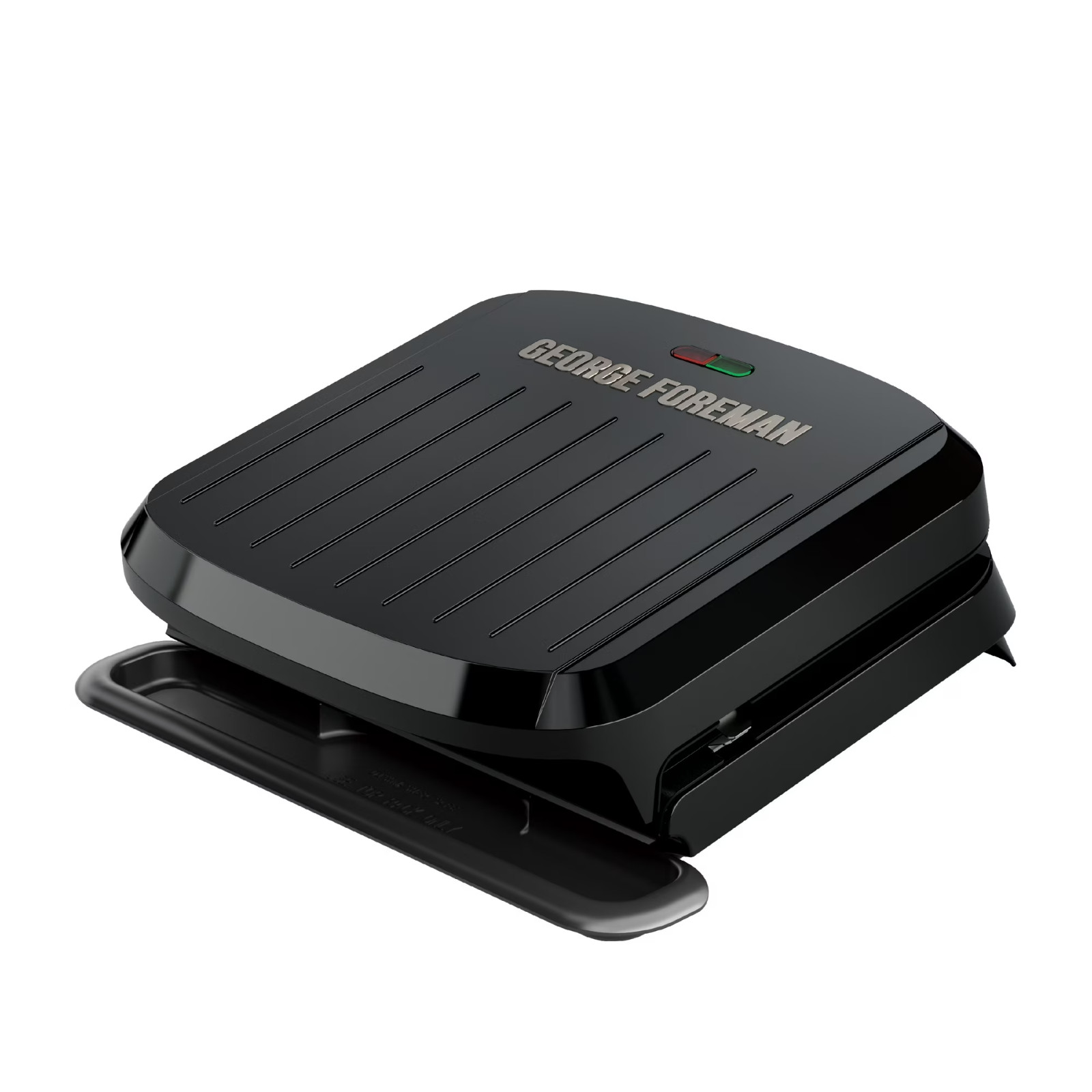 George Foreman 4‑Serving Electric Grill & Panini Press, Dishwasher Safe Parts
