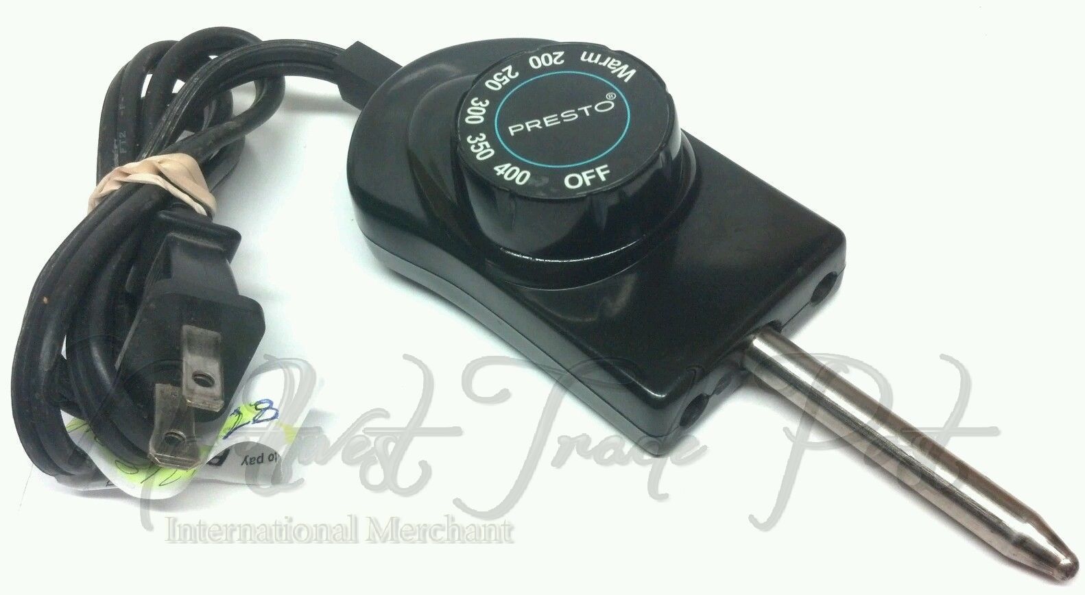 Presto Model 0690005 Skillet Temperature Control Heat Probe Power Cord / 0690001