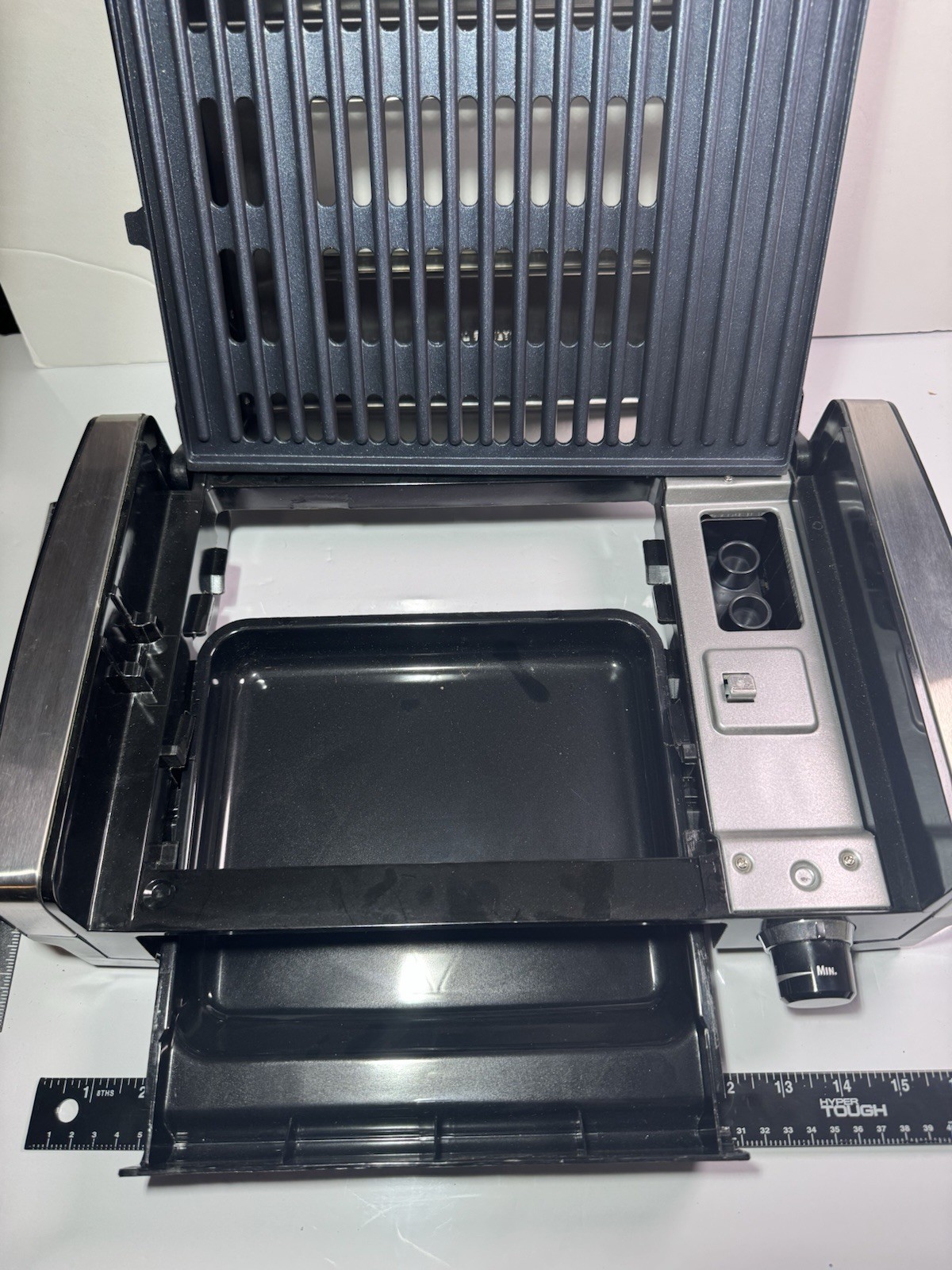 Hamilton Beach Electric Indoor Searing Grill 450F 118sqin Stainless 25361