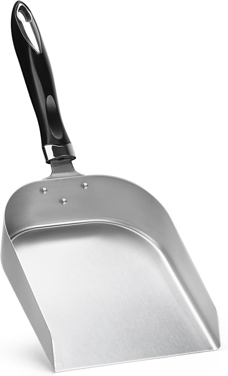 7″ Heavy Duty Stainless Steel Griddle Spatula Food Mover | Grill Scoop Smash