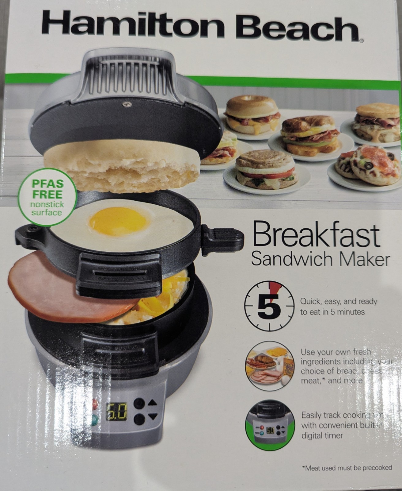 Hamilton Beach Breakfast Sandwich Maker