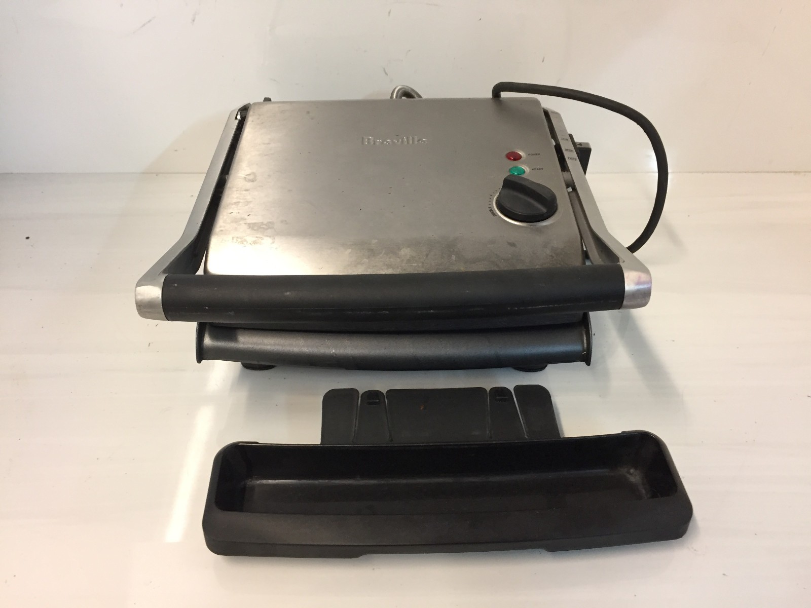Breville BGR200XL Panini Grill & Sandwich Press – Stainless Steel 1500W