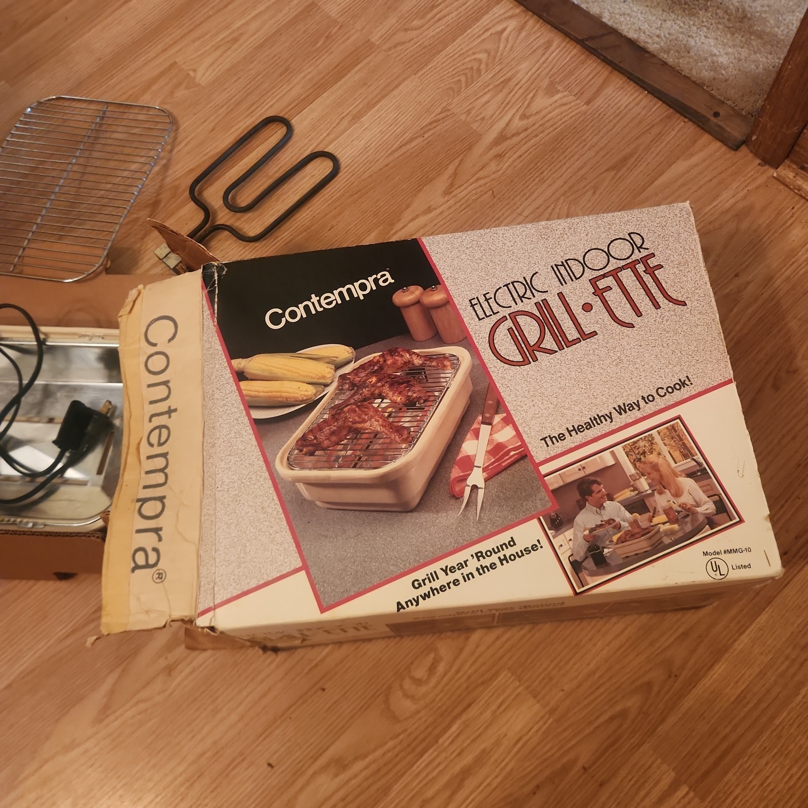 Vintage Contempra MMG-10-100 Grill-Ette Ceramic Indoor Electric Grill