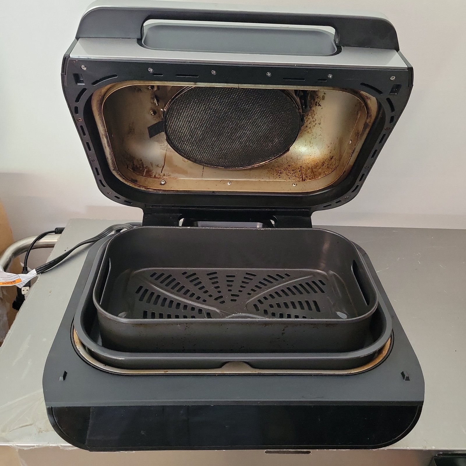 Ninja Foodi Smart XL Grill FG551 6-in-1 Indoor Grill Air Fryer Tested Works