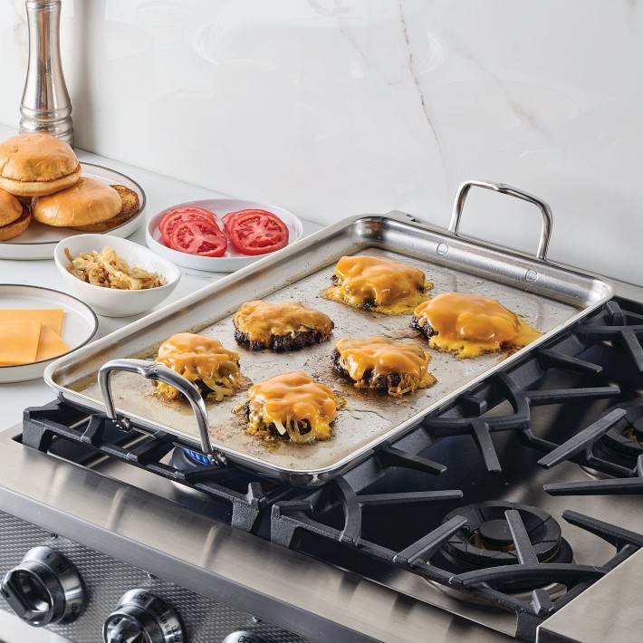 Hestan Provisions Double Burner Griddle-Williams Sonoma|39888