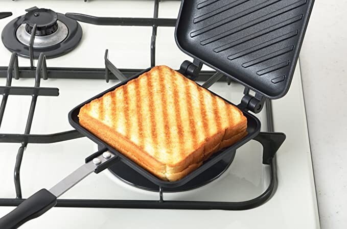 Yoshikawa Press Hot Sandwich Maker Grill Pan 4648