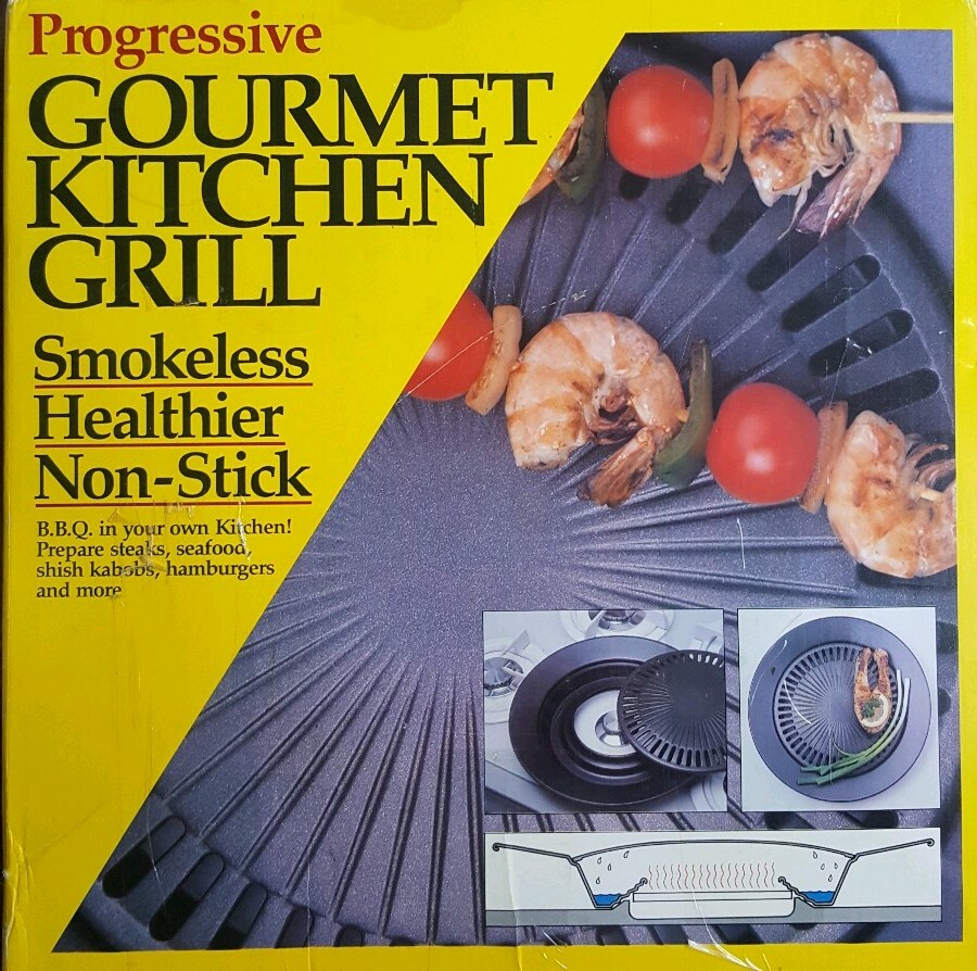 Progressive Non Stick Gourmet Kitchen Grill