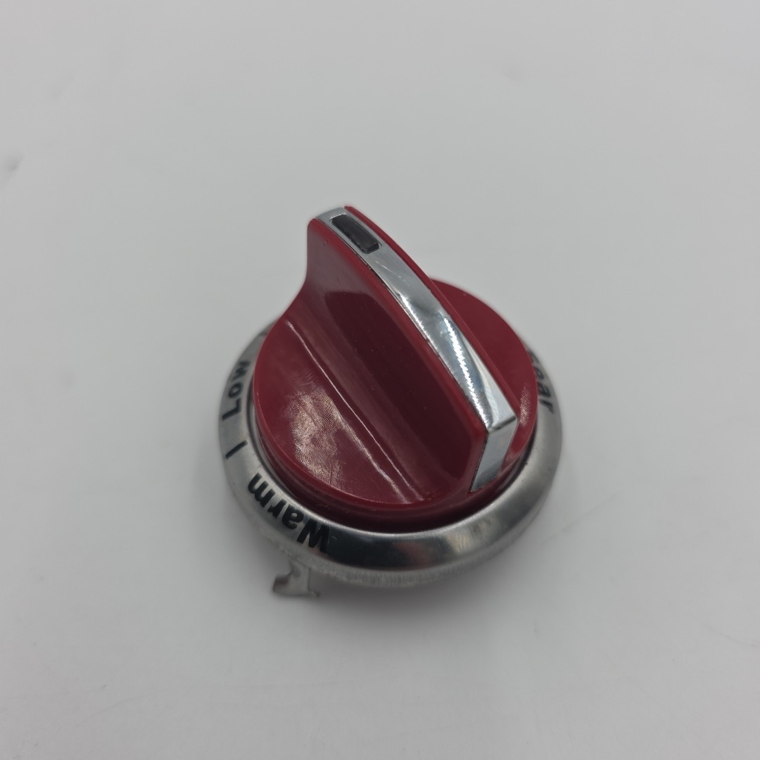 Cuisinart Griddler GR-4N “Grill/Panini” Knob Dial & Ring Red Part Selector OEM