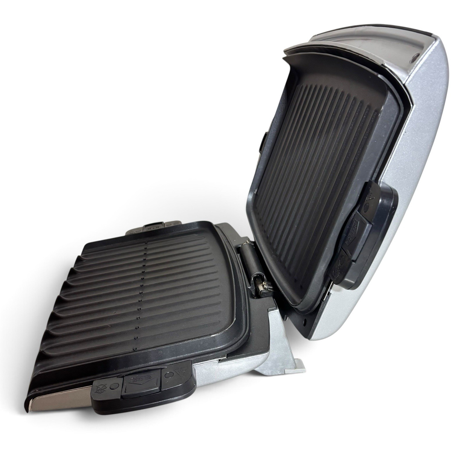George Foreman GRP99 B Digital Lean Mean Indoor Electric Grill 1440W Silver