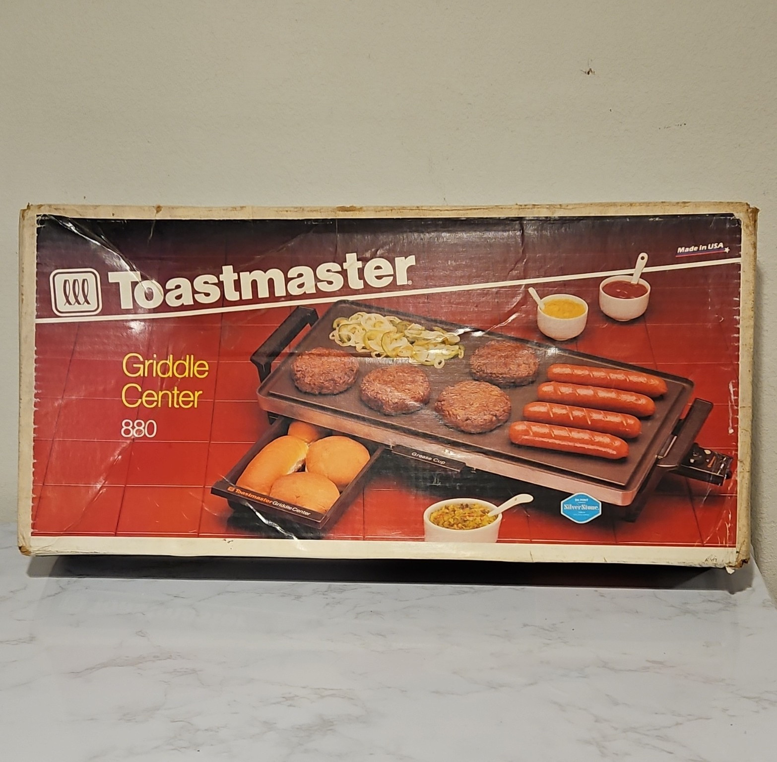 Toastmaster Griddle Center 880 Rectangular Electric Griddle, MPN 880