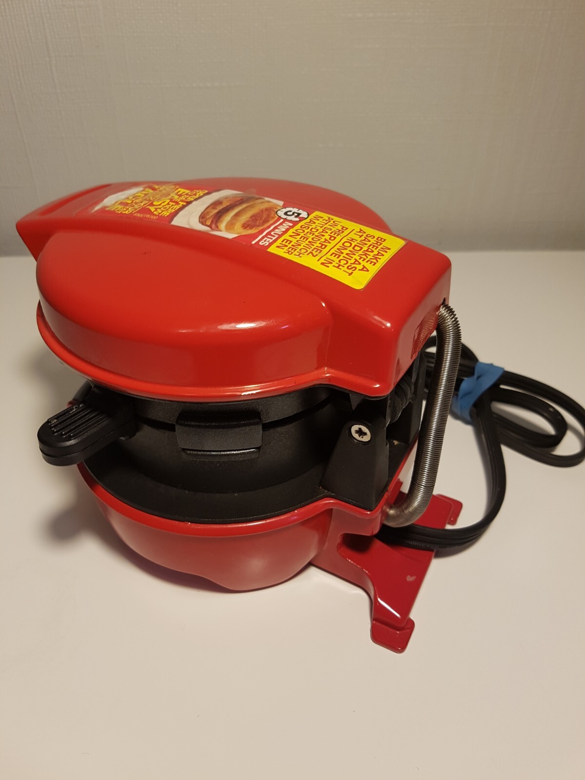 Hamilton Beach Breakfast Sandwich Maker Model 25476C Egg McMuffin Tested Working