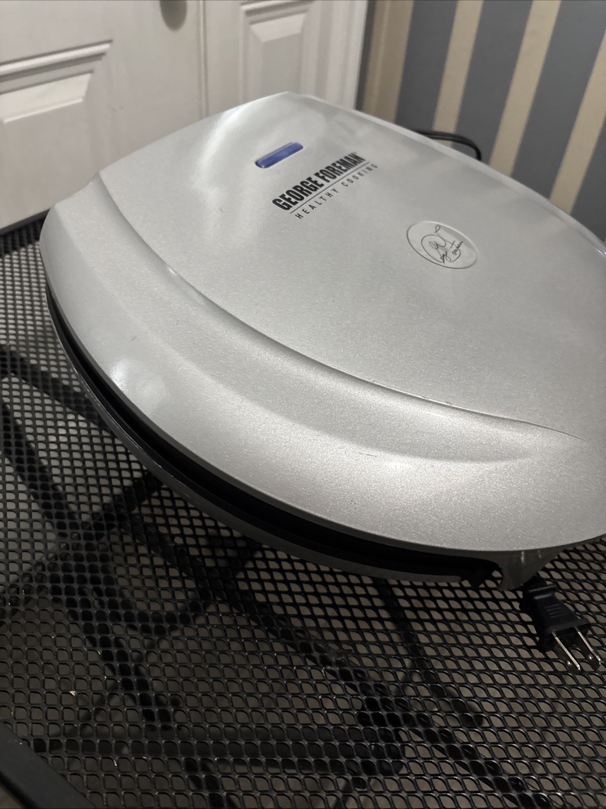 george foreman healthy cooking grill