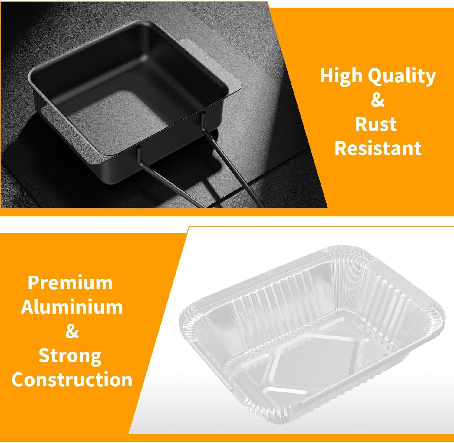 Grill Drip Pan & Grease Catcher Cup for Nexgrill, 15 Liners | Fits Nexgrill 720-