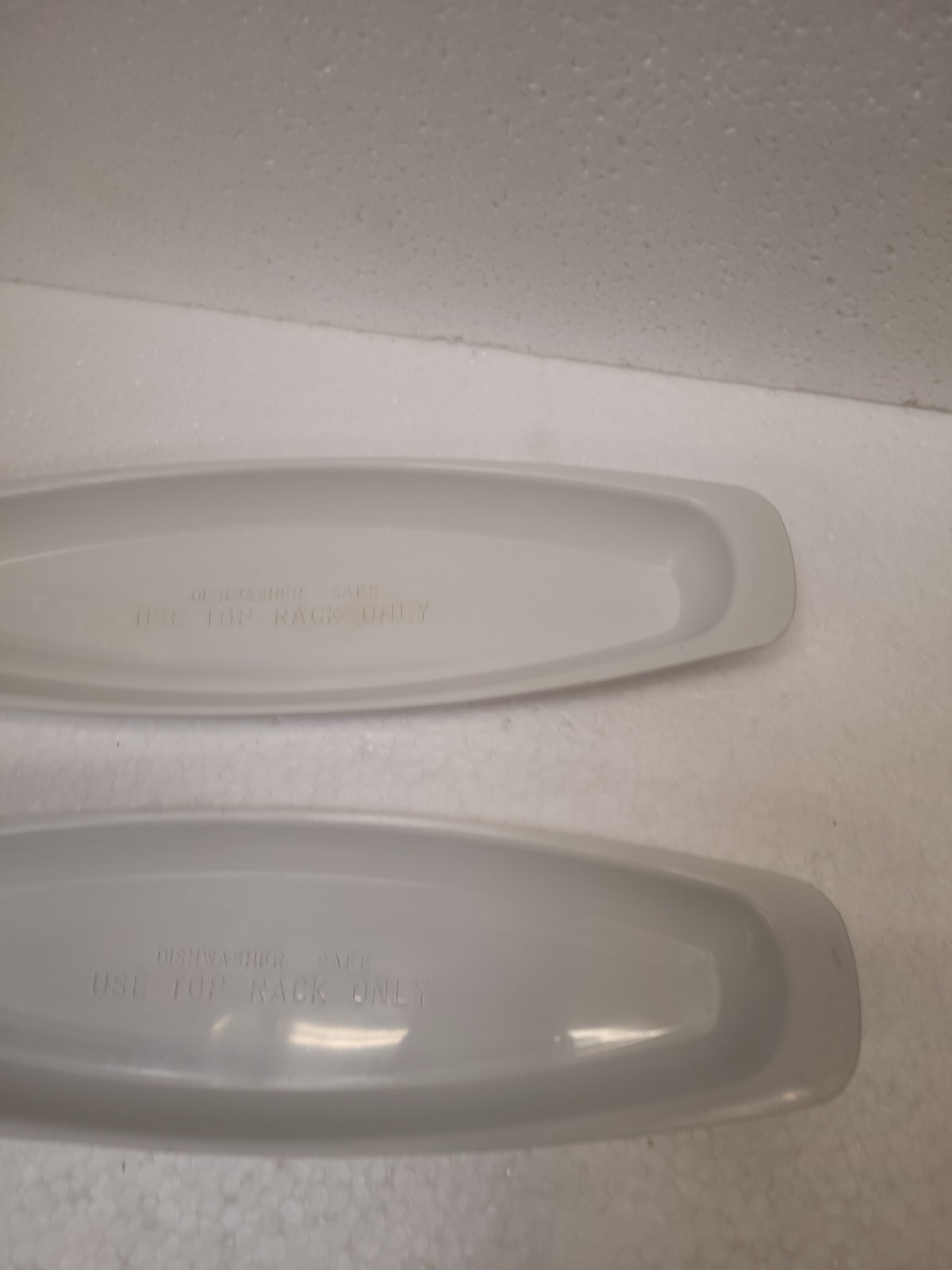 2X – GEORGE FOREMAN GRILL 12 1/2″ White Drip Tray Grease Catcher 12.5″