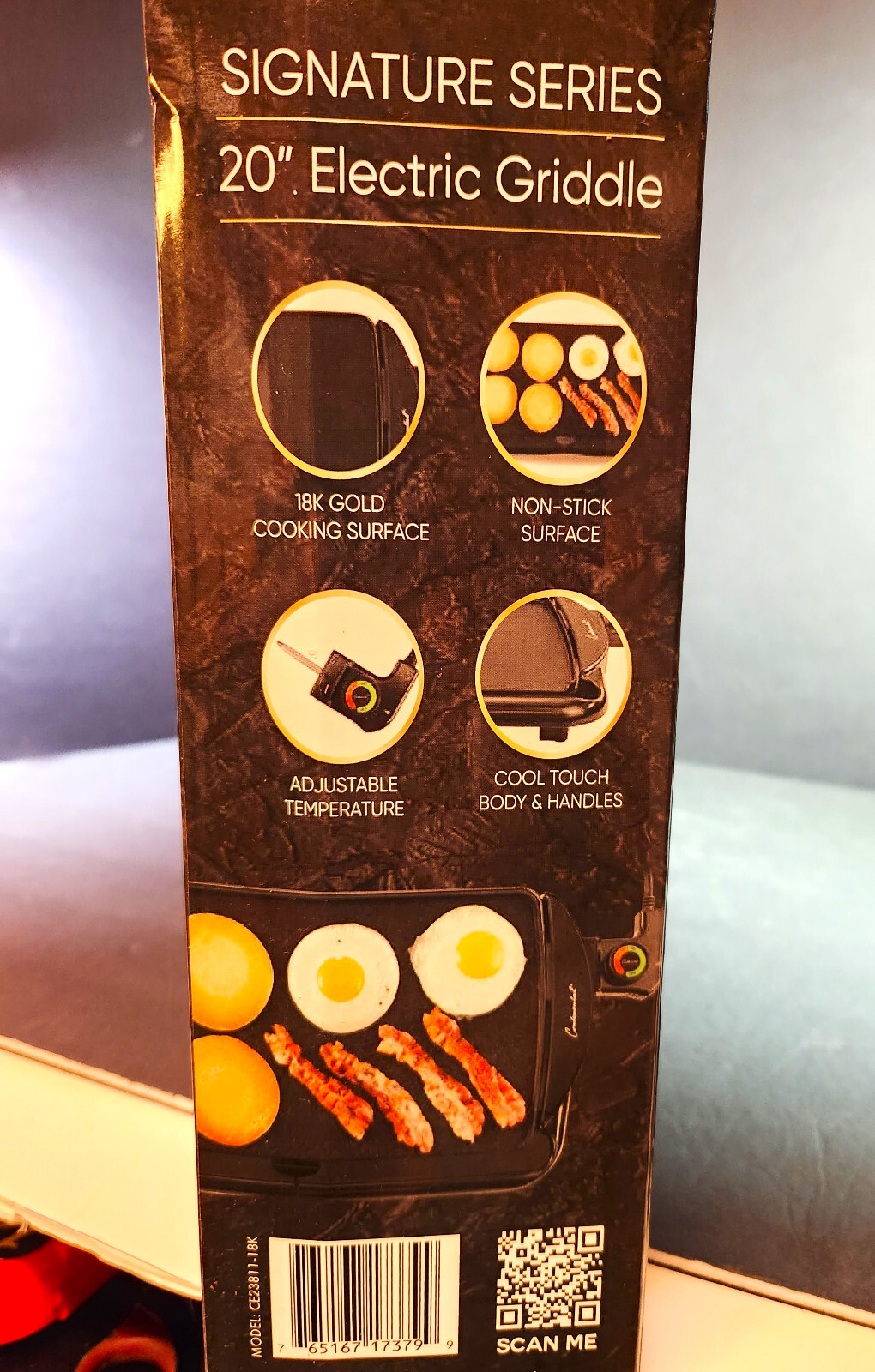 CONTINENTAL 18K SIGNATURE SERIES 20” ELECTRIC GRIDDLE BRAND NEW