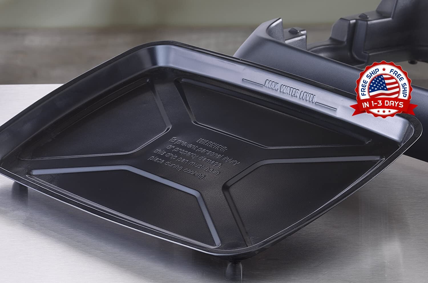Barbacoa Eléctrica Para Interiores Sin Humo POWER 1500 Watts BBQ Antiadherente