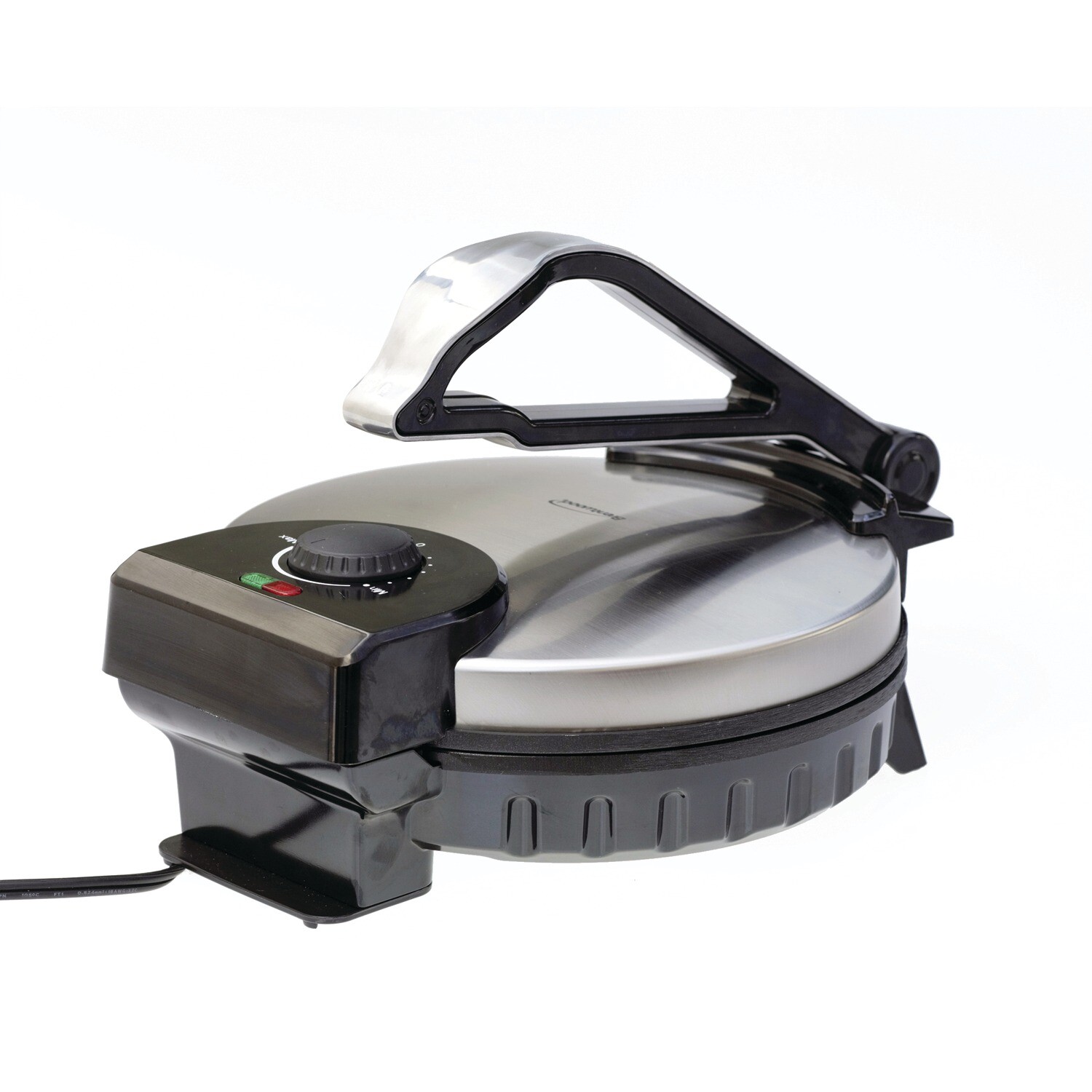 Brentwood TS-128 Stainless Steel Non-Stick Electric Tortilla Maker 10-Inch
