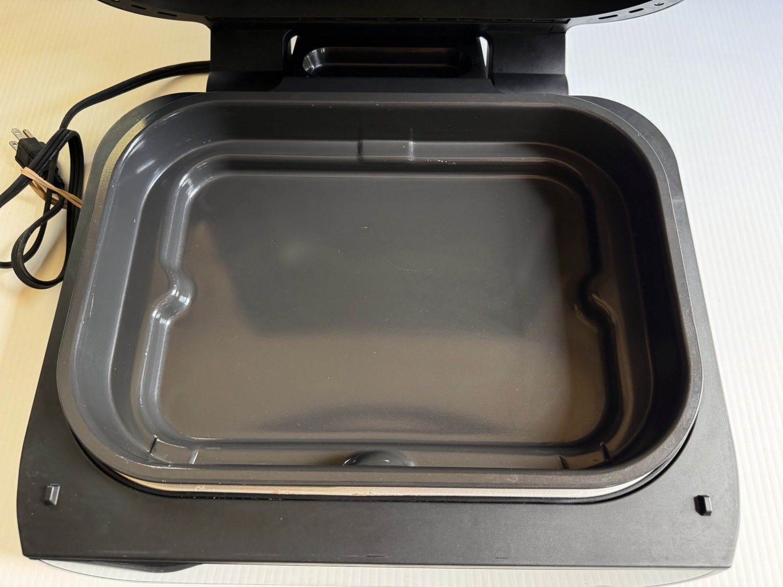 Ninja Foodi Smart XL Indoor Grill 6 in 1 Air Fryer Silver/Black FG551 S5, Works
