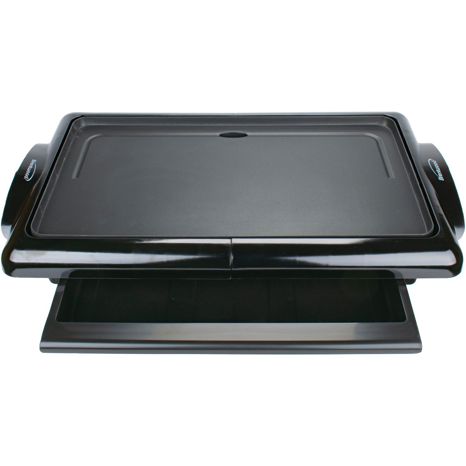 Brentwood TS840 Electric Griddle Non-stick Black 1 Sq. Ft.