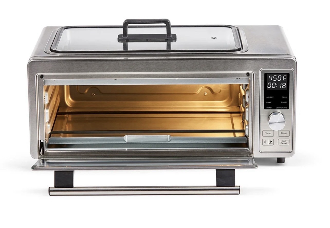 Emeril Lagasse Electric Indoor Grill & Air Fryer Power Grill 360 Plus 6-in-1 NEW