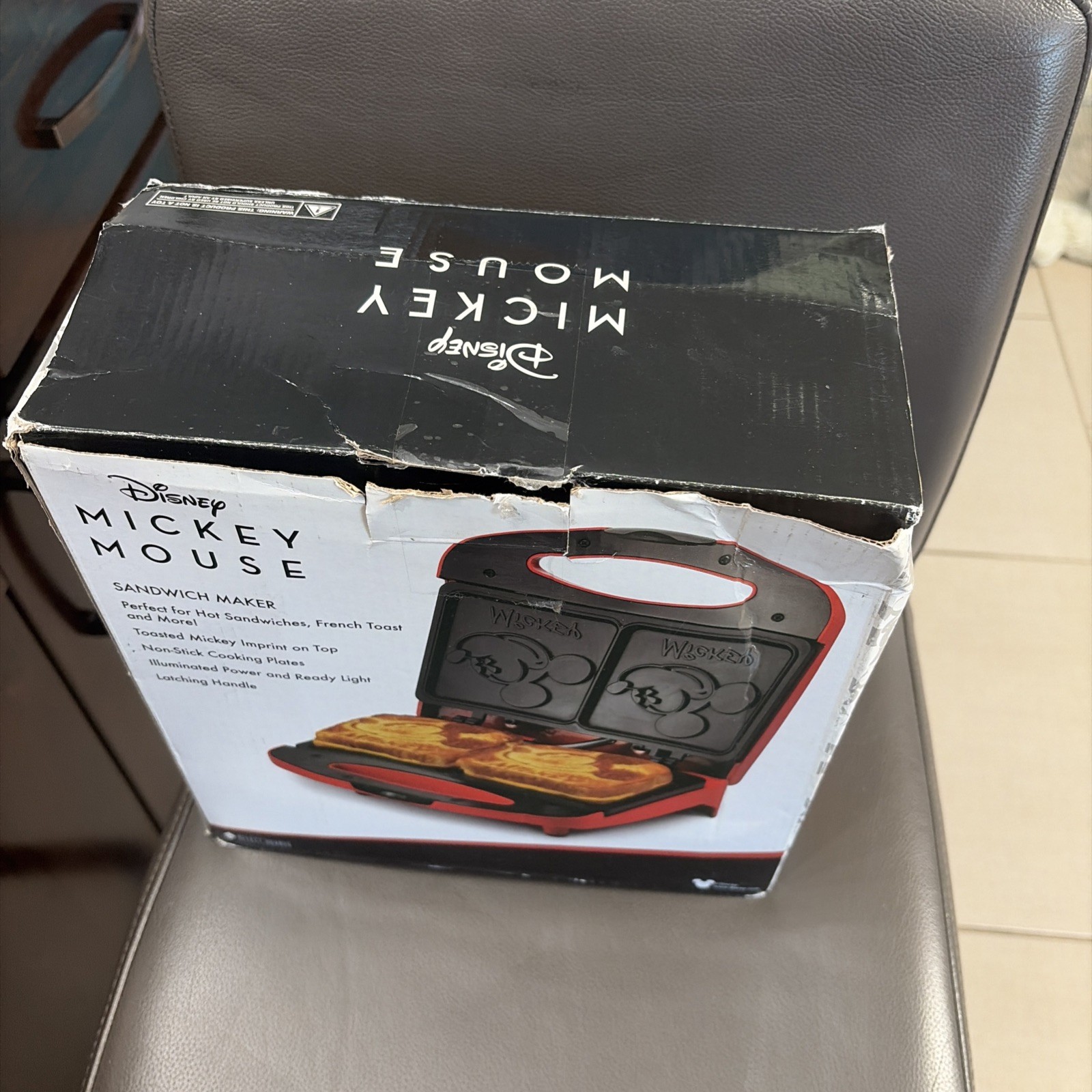 Disney Mickey Mouse French Toast Hot Sandwich Maker