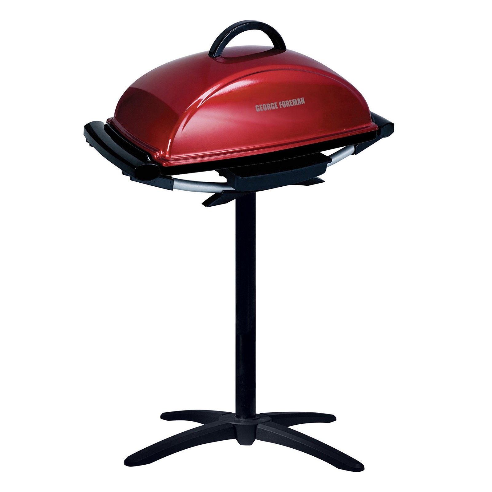 George Foreman Indoor Outdoor Electric Grill, NonStick Grill Griddle Plate, H…