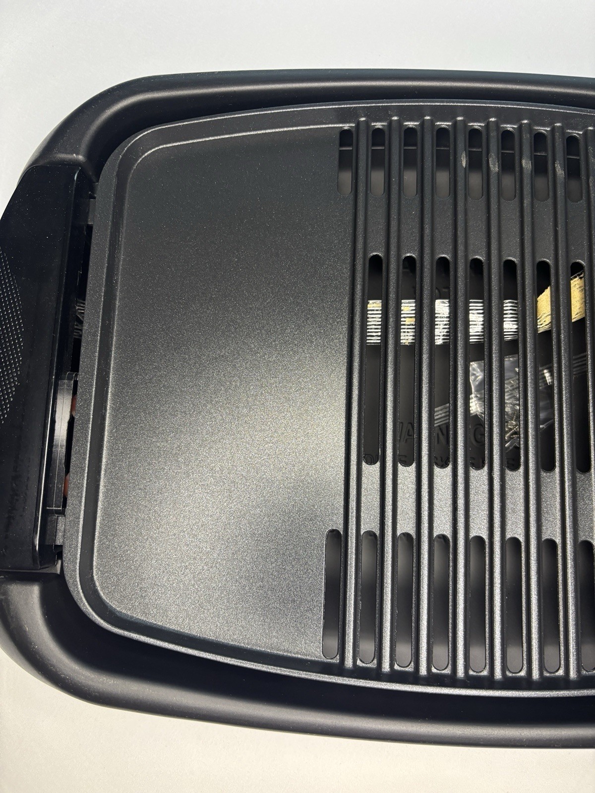 Mueller Austria 2-in-1 Indoor Grill & Griddle Black Nonstick Temperature Control