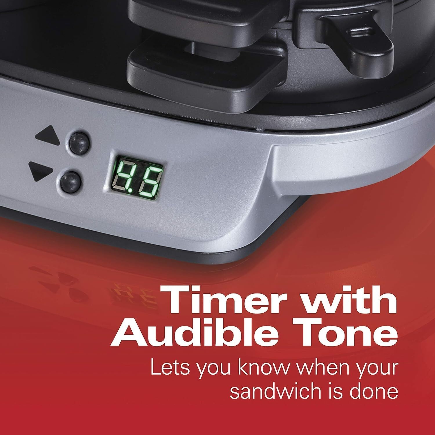 1200 Watts Dual Breakfast Sandwich Maker with Timer for Home 120 Volts NEW