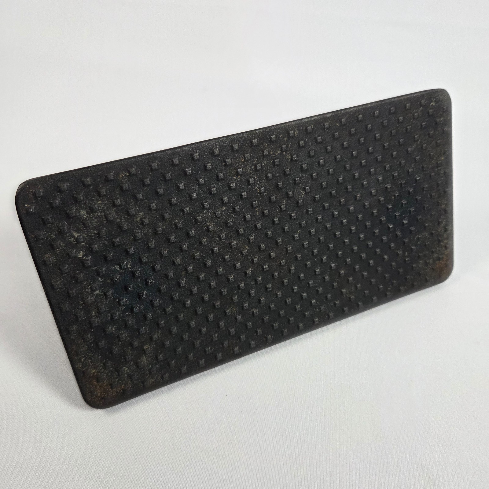 Cast Iron Grill Press Wood Handle Bacon Burger Steak Weight BBQ Griddle