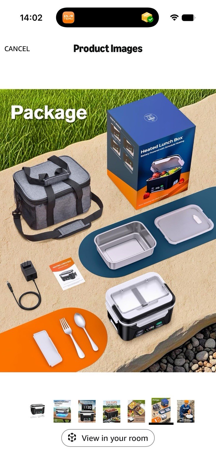 EAST OAK Cordless Electric Lunch Bo