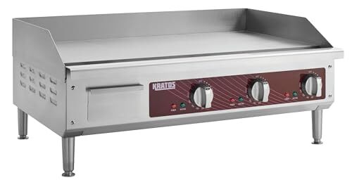 Kratos 29M-007-30″ Commercial Countertop Electric Griddle – 30″Wx15-1/2″D