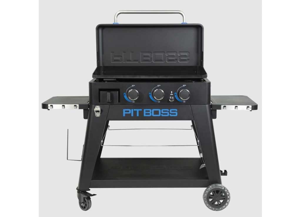 Pit Boss 10781 PB3BGD2 Ultimate 3-Burner Portable Gas Griddle with Lift-Off Top
