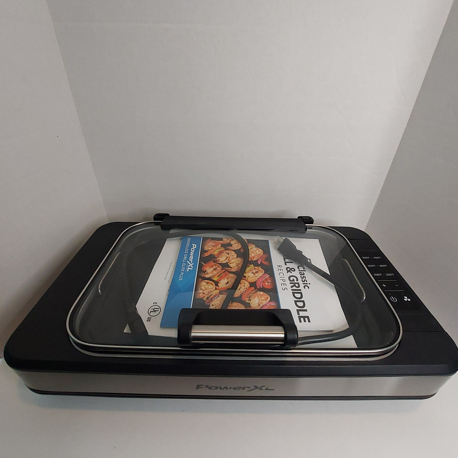 PowerXL Smokeless Grill Elite Plus SMG-01 Indoor Electric Grill Tested Works