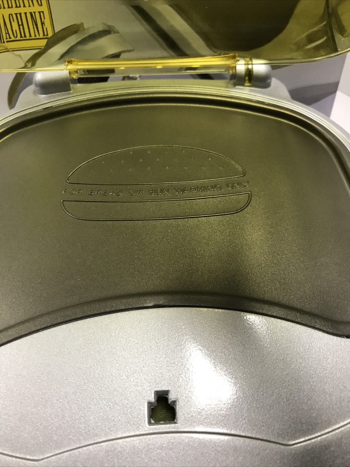 George Foreman Lean Mean Fat Reducing Grilling Machine Silver Yellow