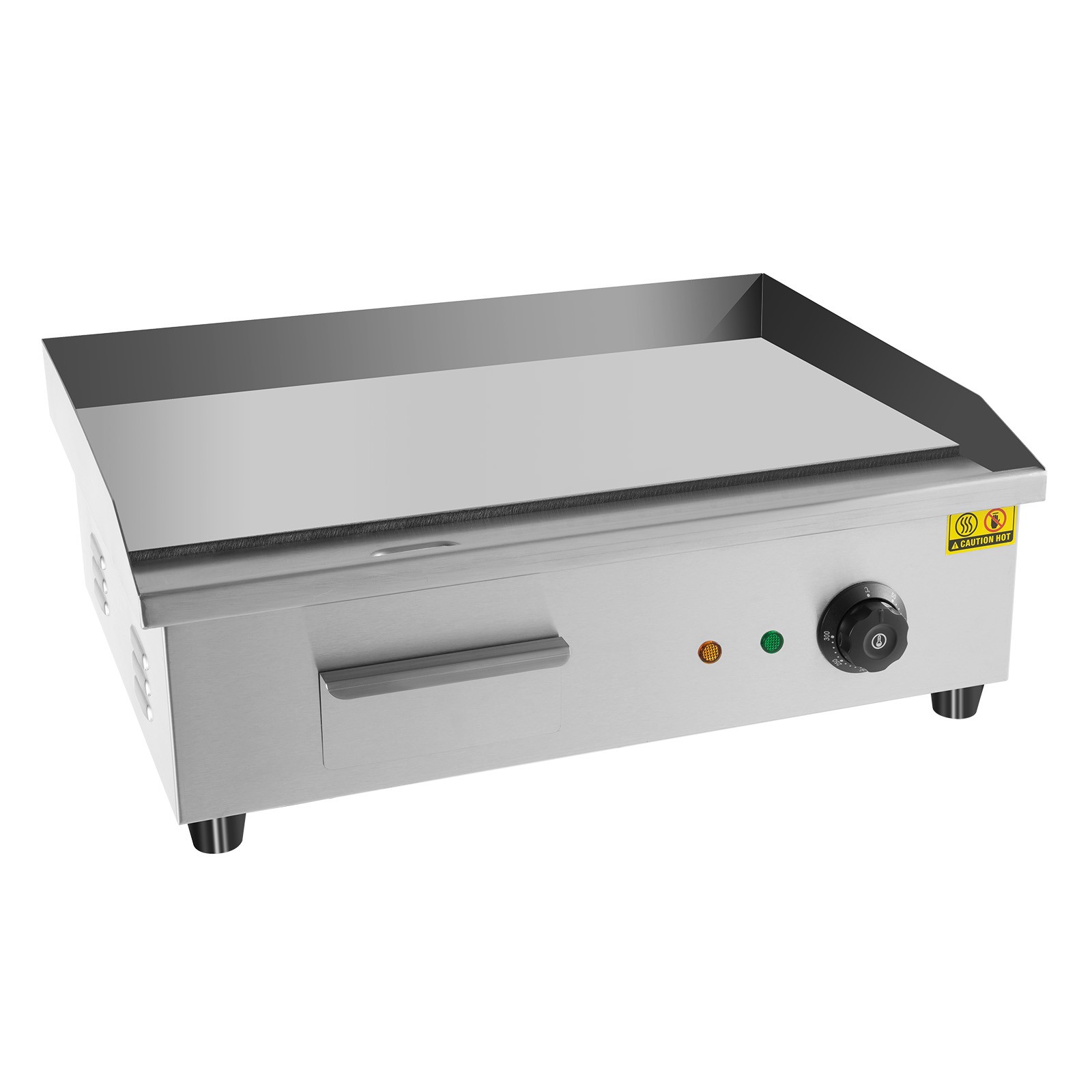 1.6KW Commercial Electric Griddle Cooktop Flat Top Plate Restaurant Grill BBQ US