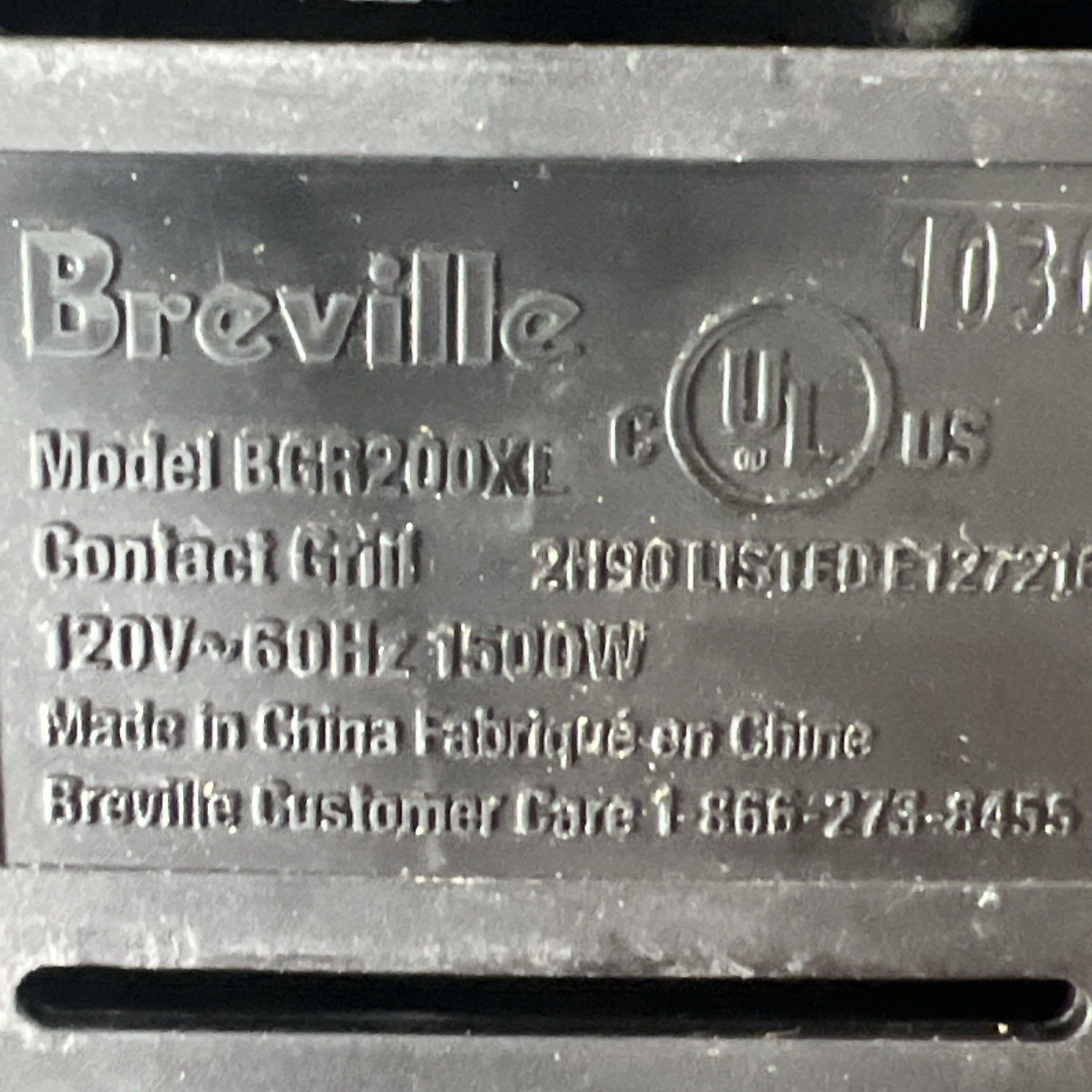 Breville BGR200XL Panini Press Sandwich Grill Stainless Steel 1500W Tested