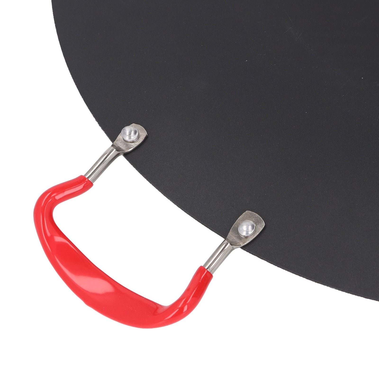 Portable BBQ Grill Flat Pan Lightweight Ideal For Outdoor Use Iron Recommended