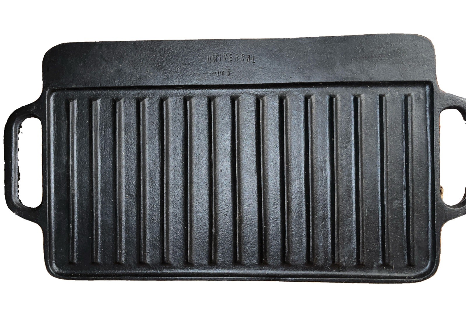 Universal Reversible Cast Iron Grill # 189 7.75” x 12.5”