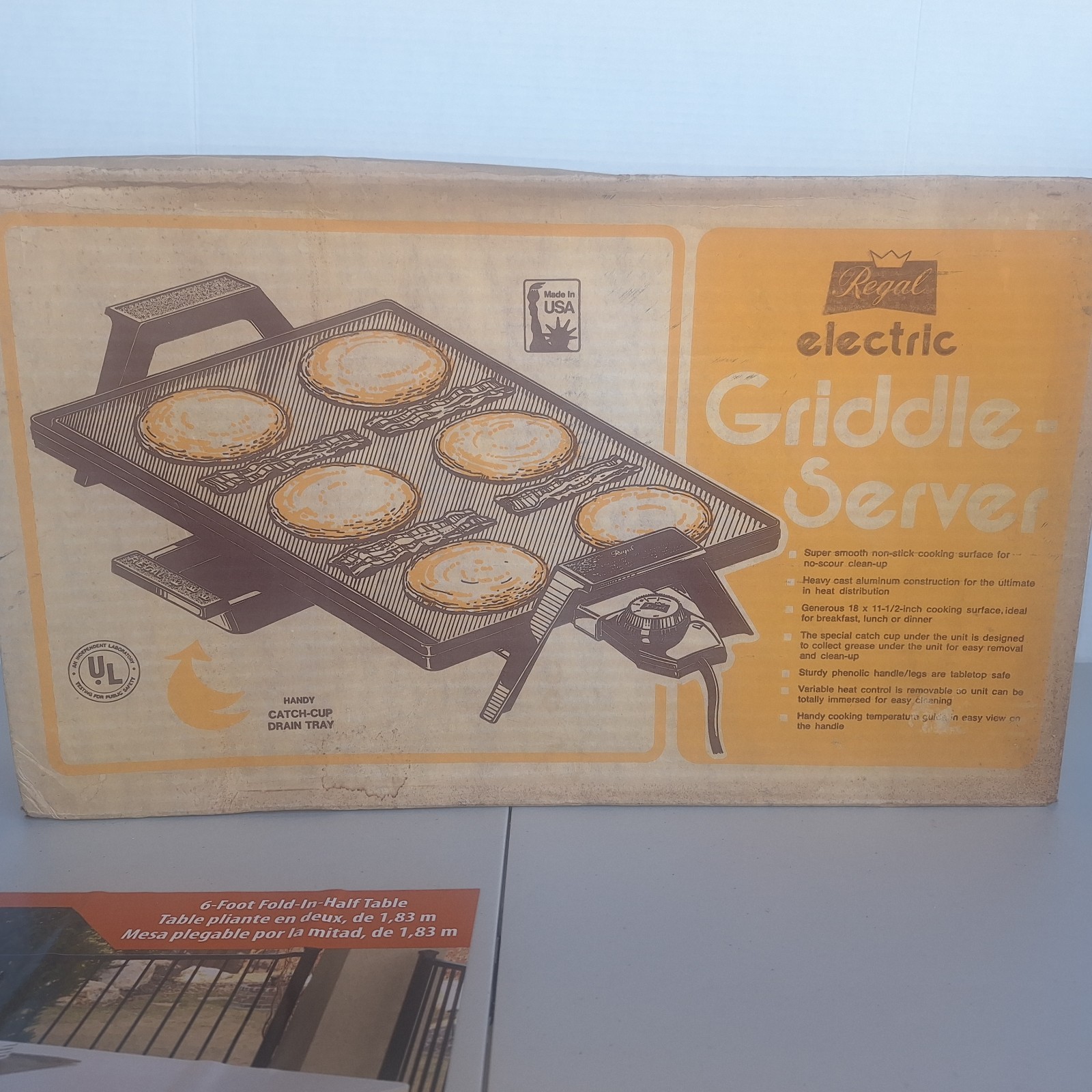 NEW UNOPENED Vintage Regal Electric Griddle, K6721, BRAND NEW, Very Rare