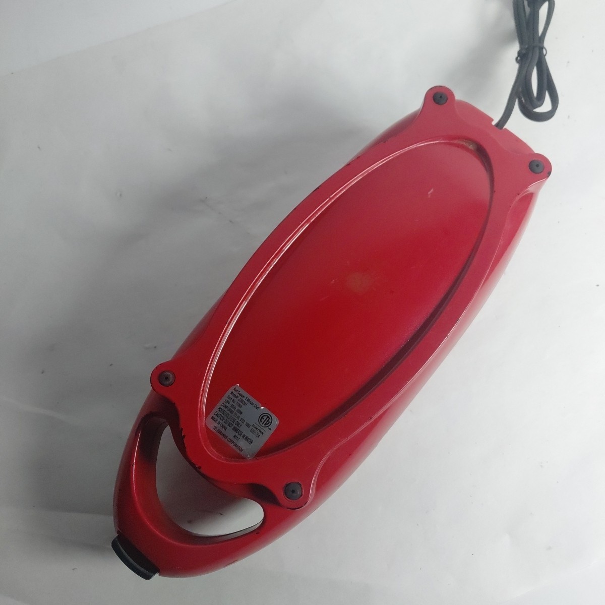 Copper Red 5 Minute Chef Electric Meal Maker Infused Ceramic Cooker Non-Stick